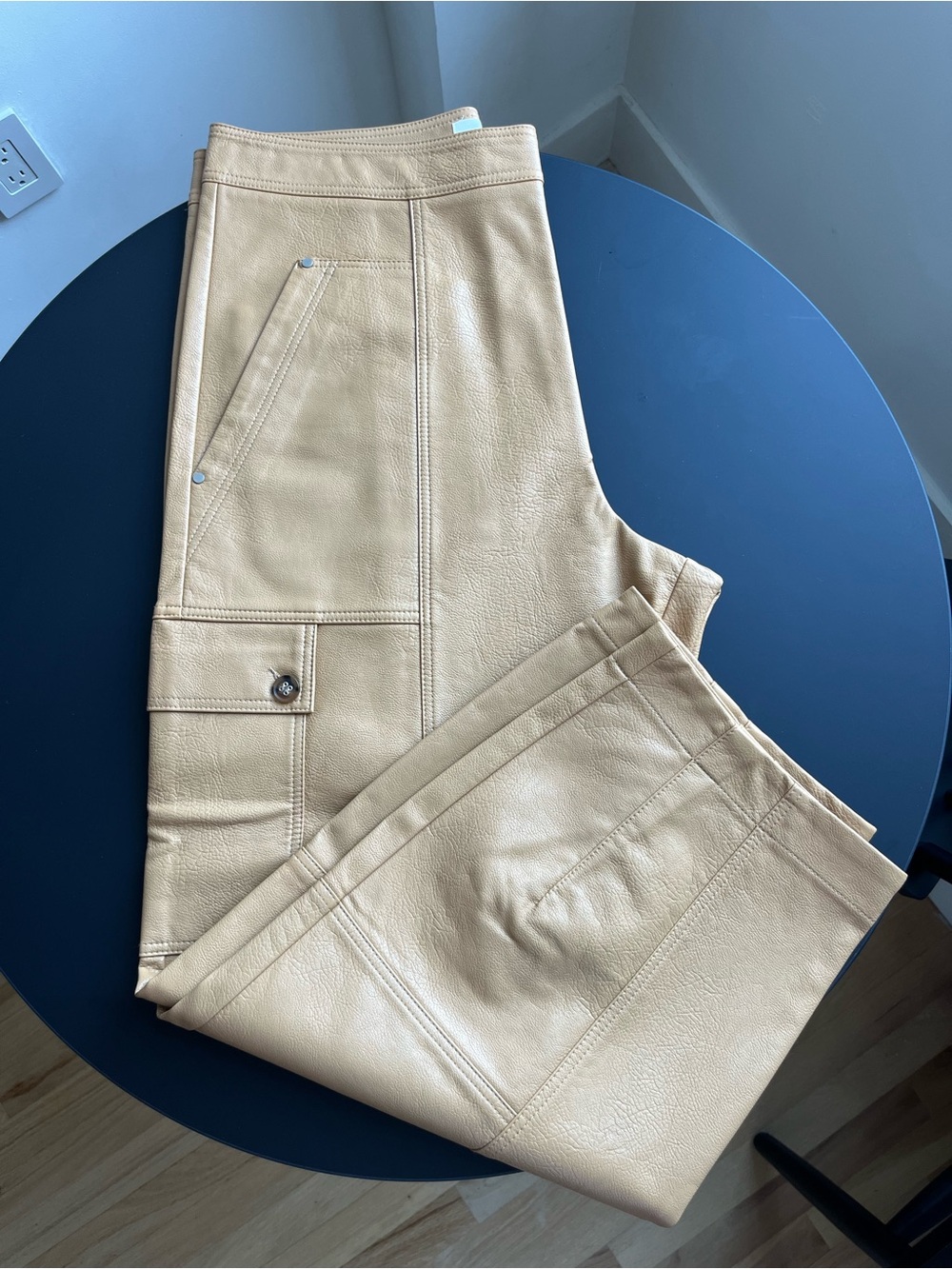 Anthropologie Faux Leather Pants
